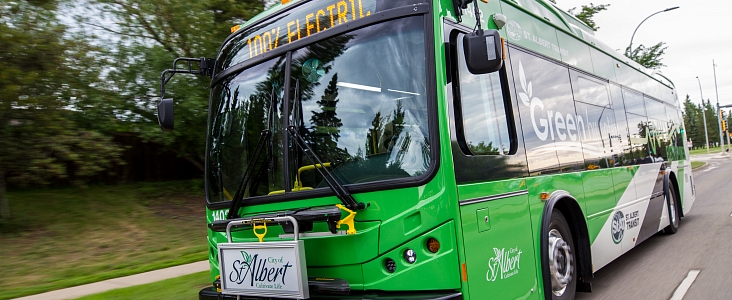 St. Albert Transit bus
