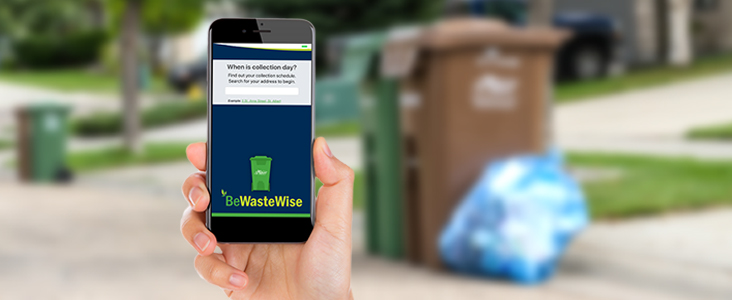Be Waste Wise app.