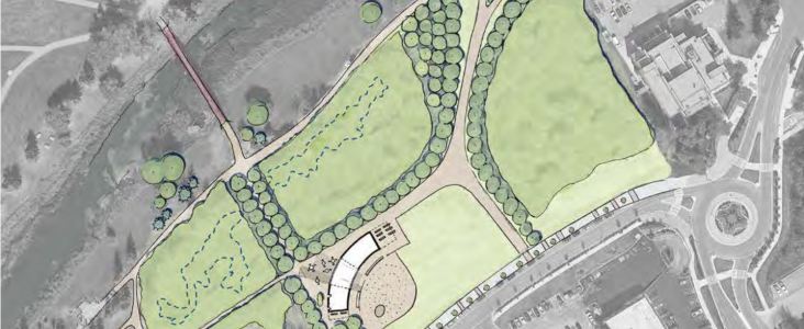 Millennium Park Concept Plan screen shot image