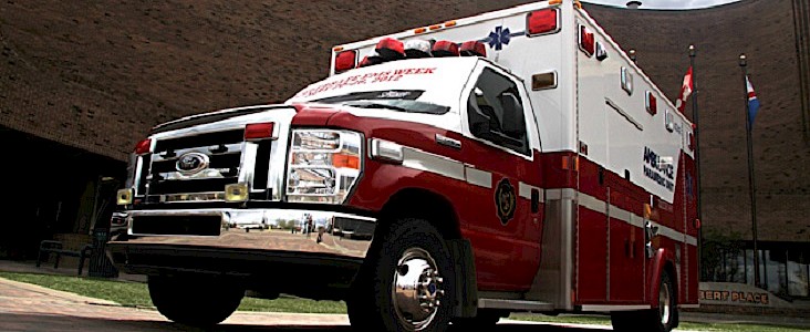 Photo of an ambulance
