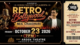 Retro Bollywood - Featuring Neil Chaudhuri in Concert
